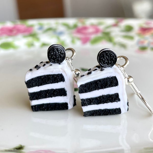 Boucles d'oreilles Cookies & Cream Cake