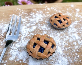 Blueberry Pie Earrings