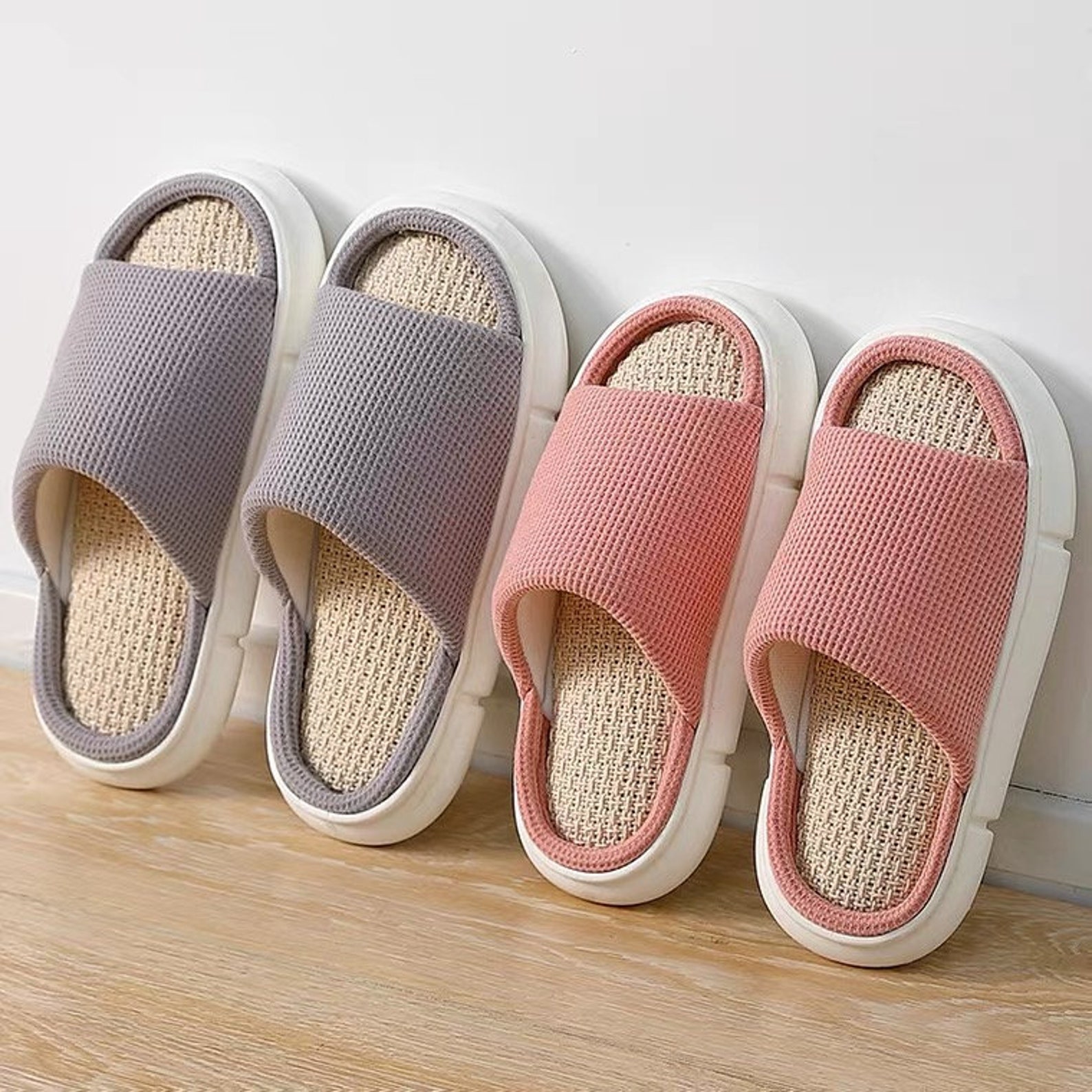 Spring/Summer bedroom slippers women's bedroom slippers Etsy