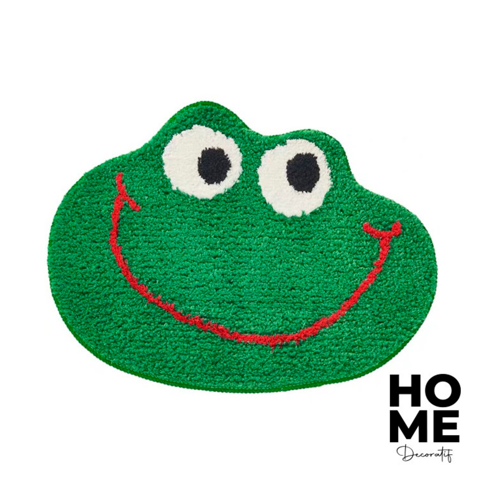 Happy frog rug bath mat Etsy