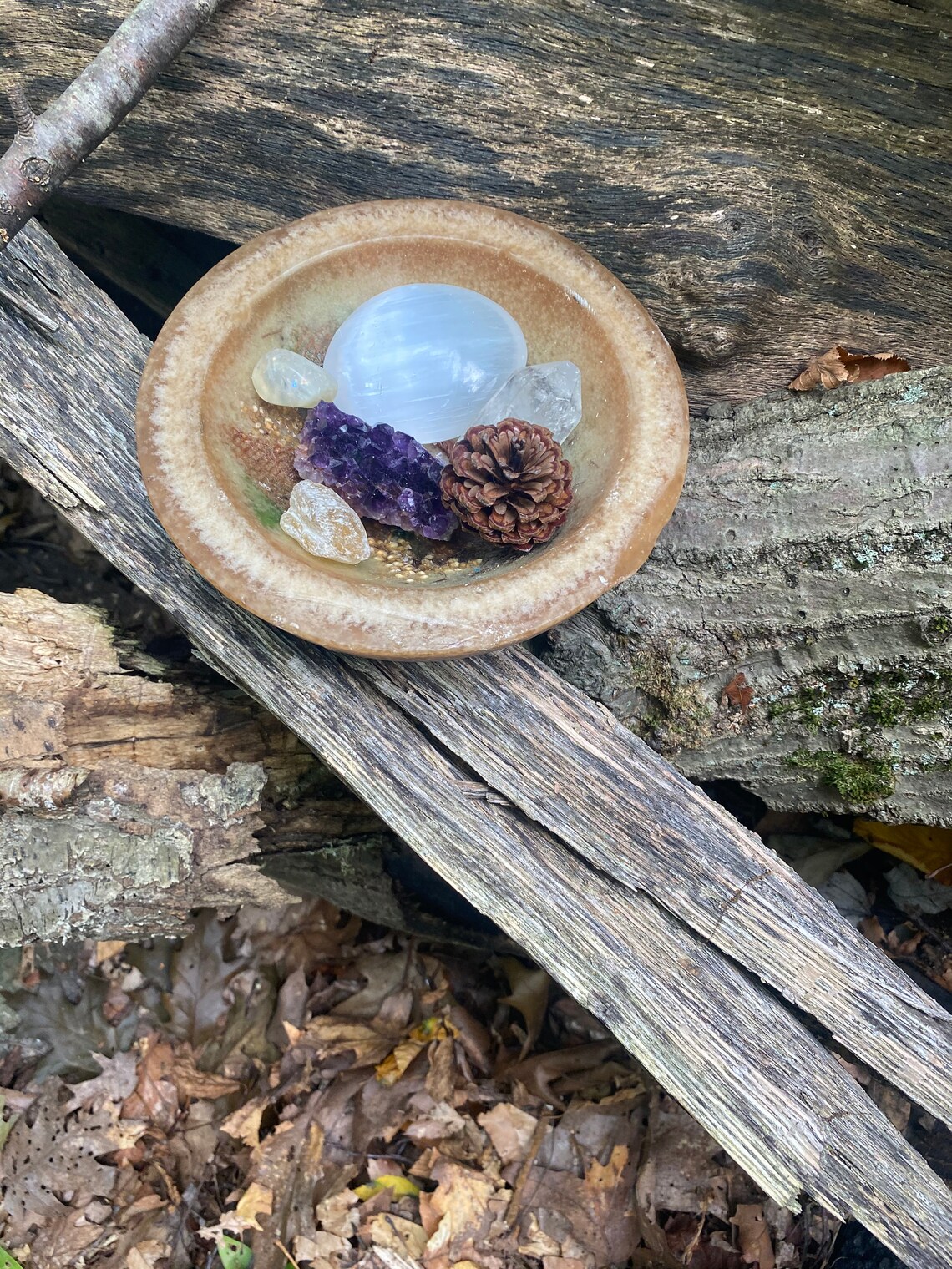 Spice scented wax bowl | Etsy