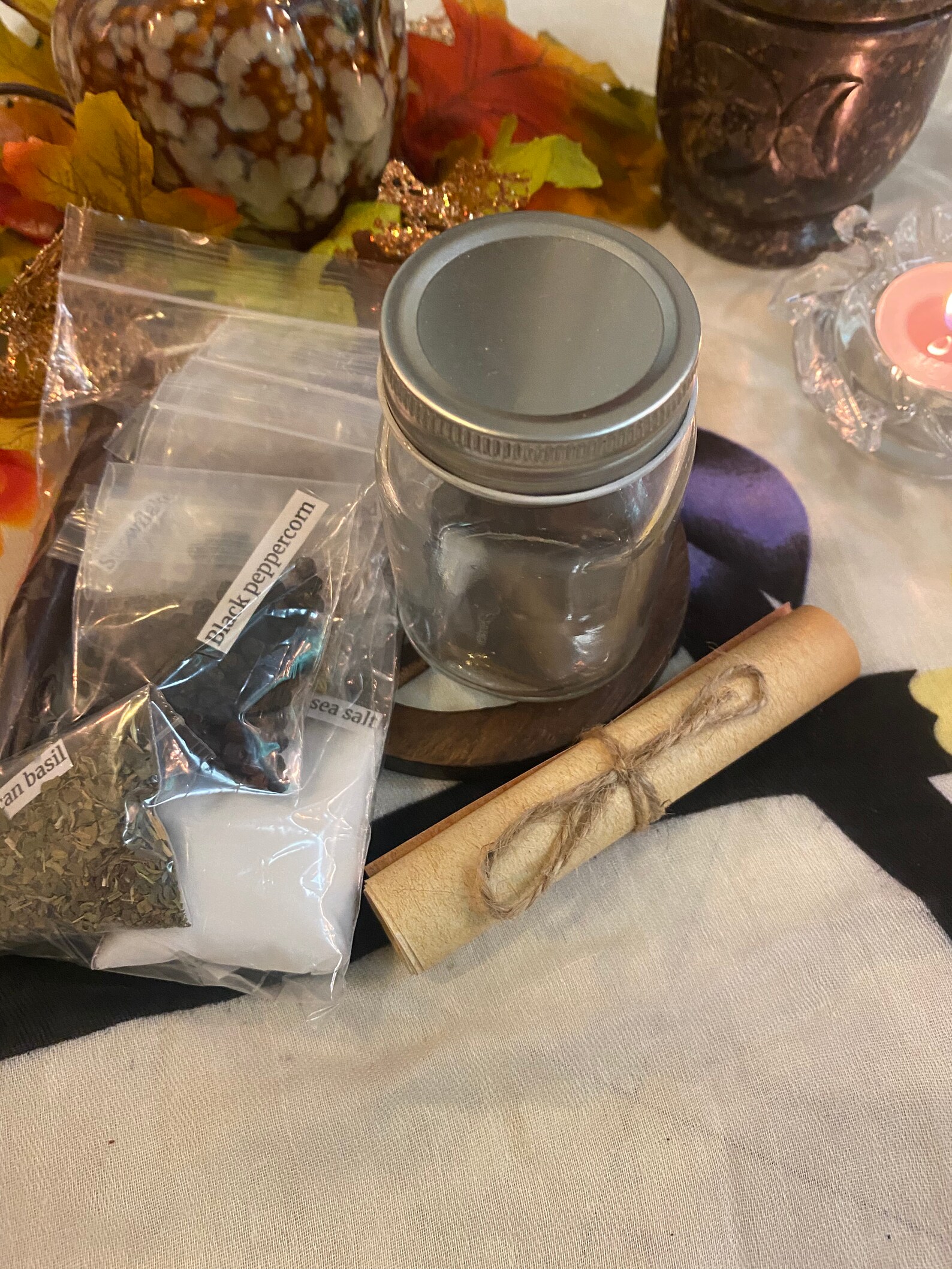Home Protection Spell Jar kit | Etsy