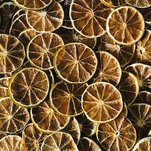Organic Dried Lime Wheels, 60-65 slices per 100g