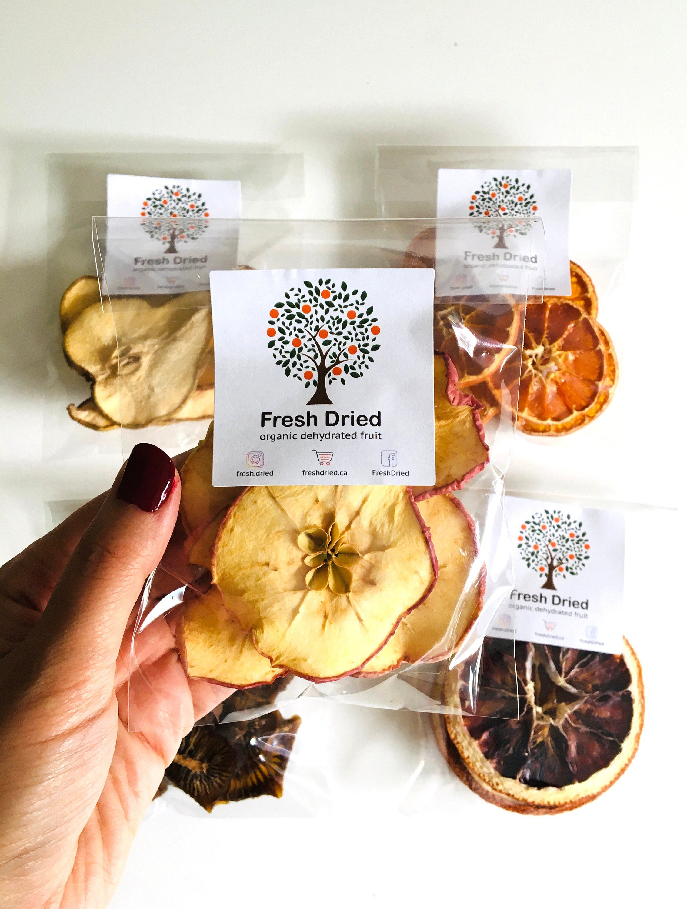 Cocktail Garnish Packs Dried Fruit in Small Clear Bags Gift Etsy Canada