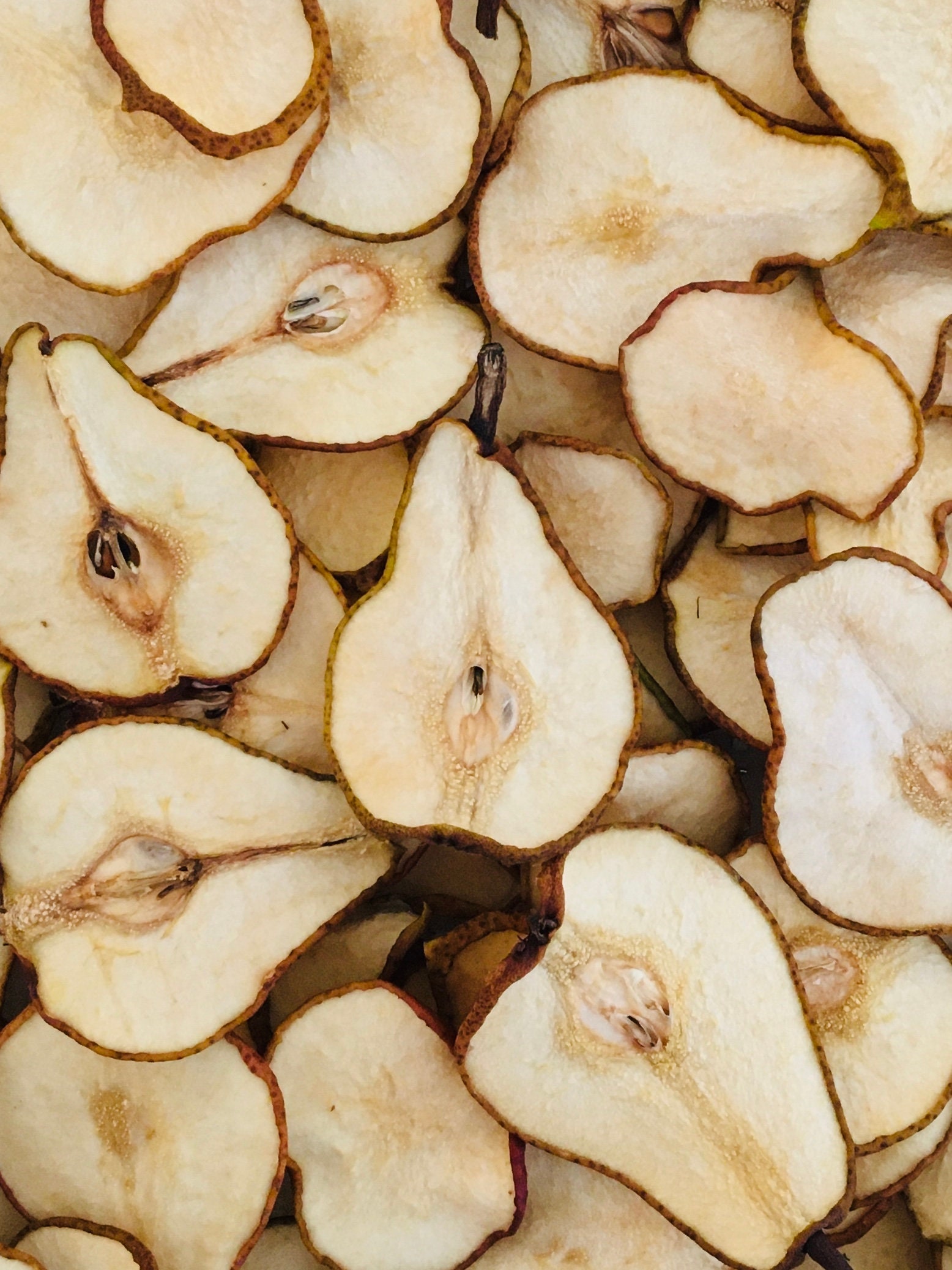 Organic Dried Pear Slices 3540 Slices per 100g Etsy