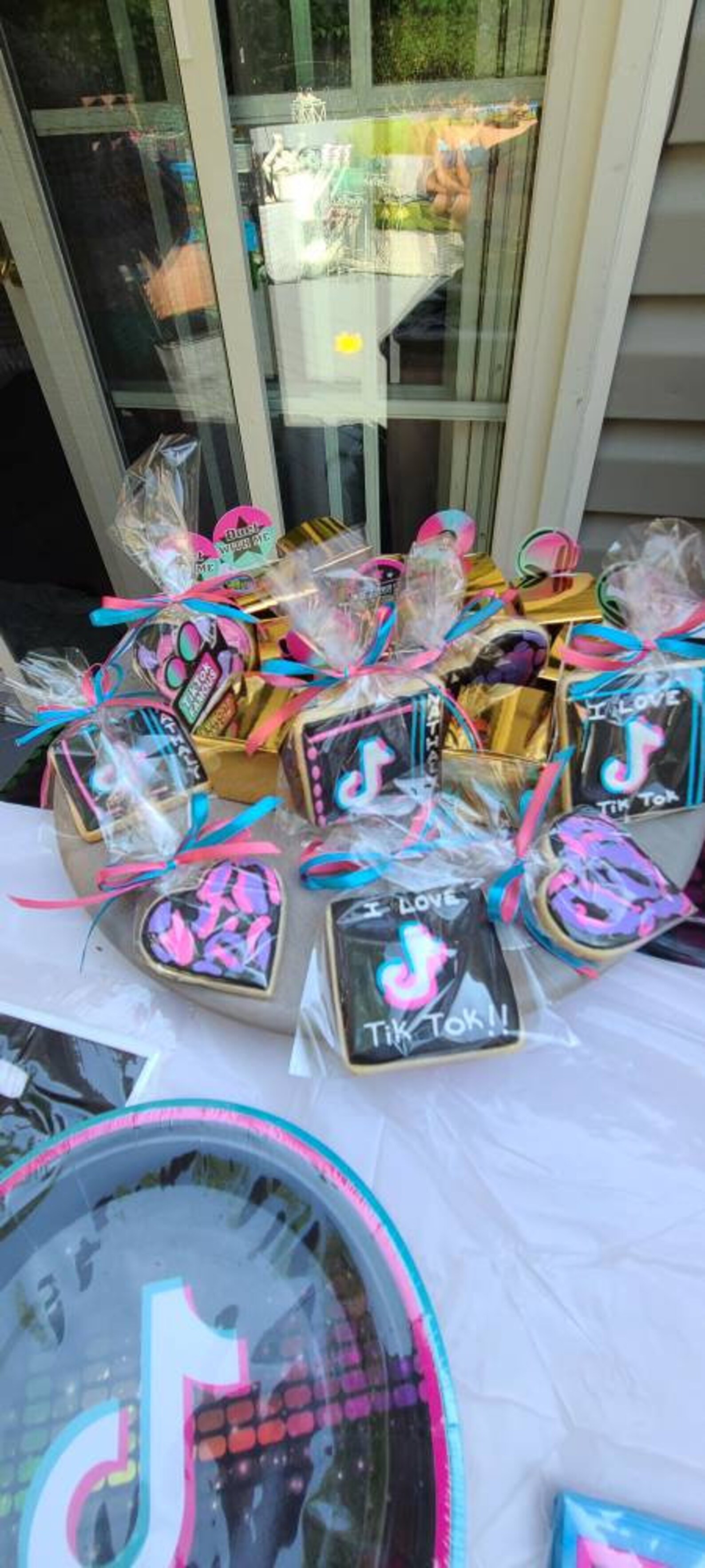 TikTok cookies Tik Tok Personalized cookies TikTok Birthday Etsy
