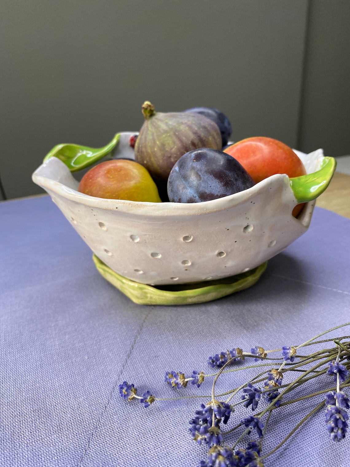 Passoire en céramique de fruit Etsy