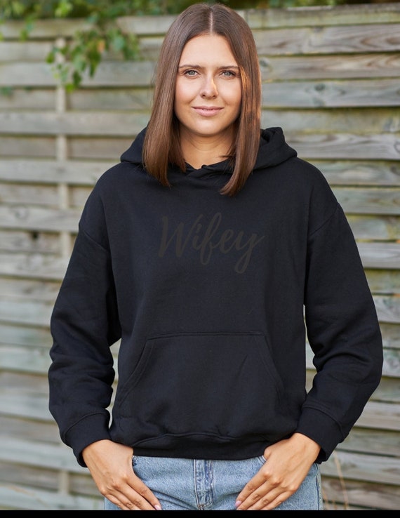 Wifey 3D Puff Vinyl Printed Hoodie