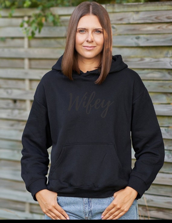 Wifey 3D Puff Vinyl Printed Hoodie 