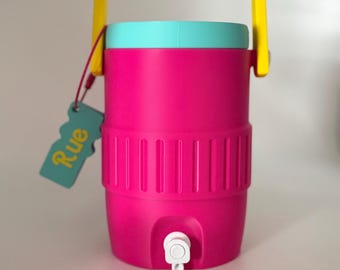 Mini Cooler Can Koozie Set with Can Opener | 12oz Drink Holder | Cute Cooler Cup | Custom Color Koozie | Unique Gift | Summer Party Favor