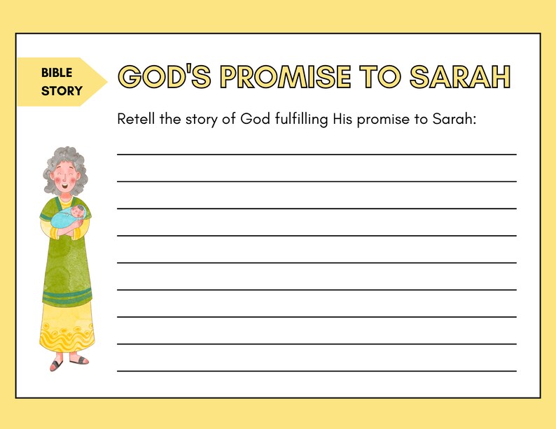 Kids Bible Study Print Outs - Etsy
