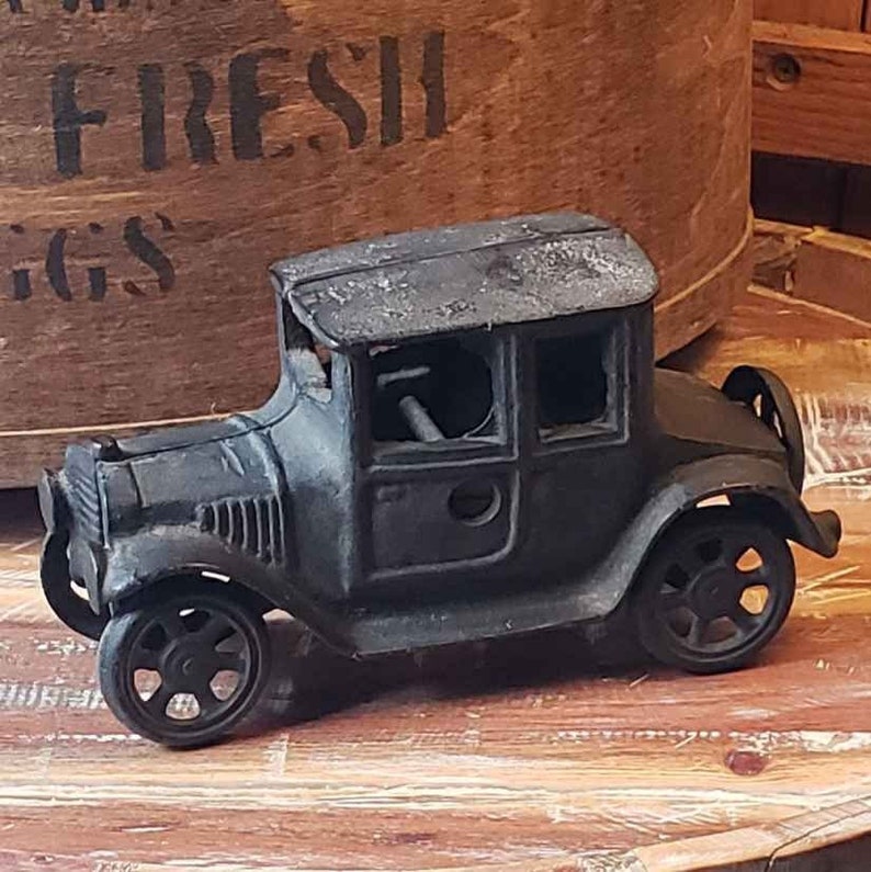 Vintage Cast Iron Antique Model T Ford / Toy Car / Vintage Toy - Etsy