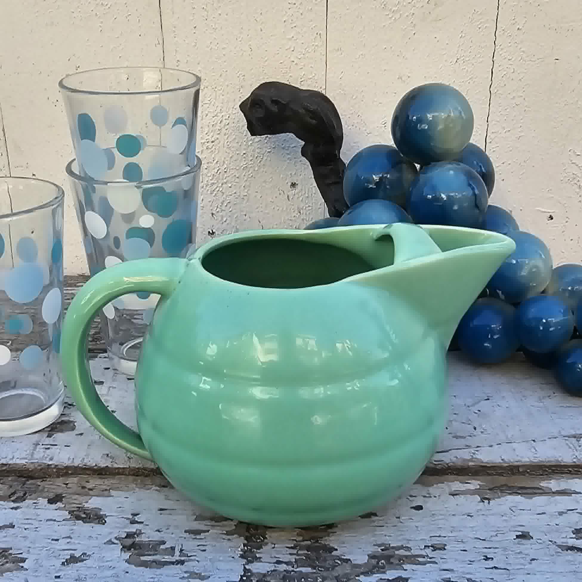 Bauer Pottery Pitcher - Etsy