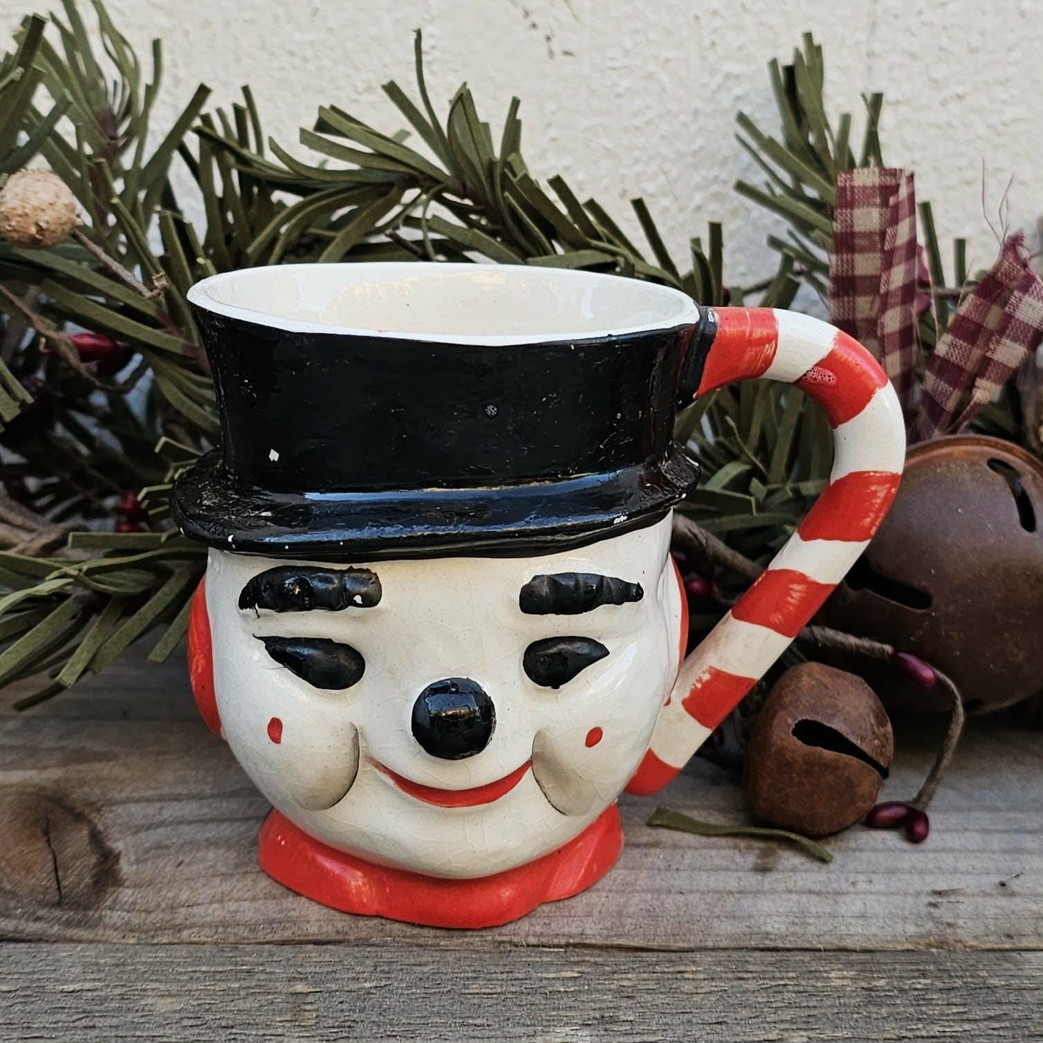 Vintage Snowman Made in Japan - Etsy