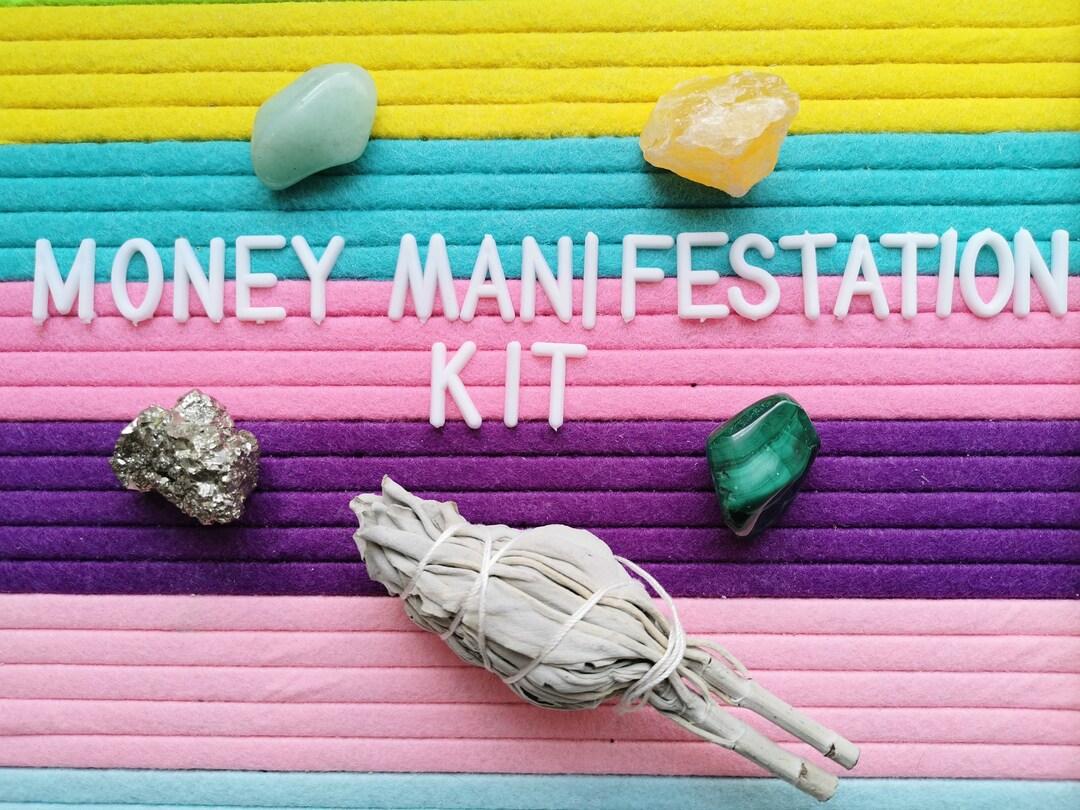 Money Manifestation Crystal Kit Prosperity & Abundance Manifestation