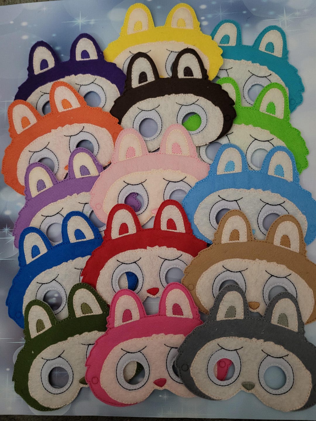 Maschera da elfo peloso: costume da mostro dispettoso, gioco di