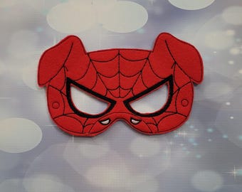 Máscara de fieltro de Spider-Ham - Disfraz de superhéroe para niños y adultos