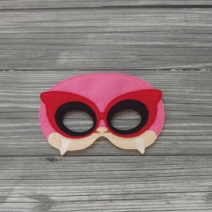 Roy Felt Embroidered Mask - Bully Turtle -Turtle Mask - Dress-Up Mask -  Kid & Adult - Pretend Play - Halloween Costume - Creative Play