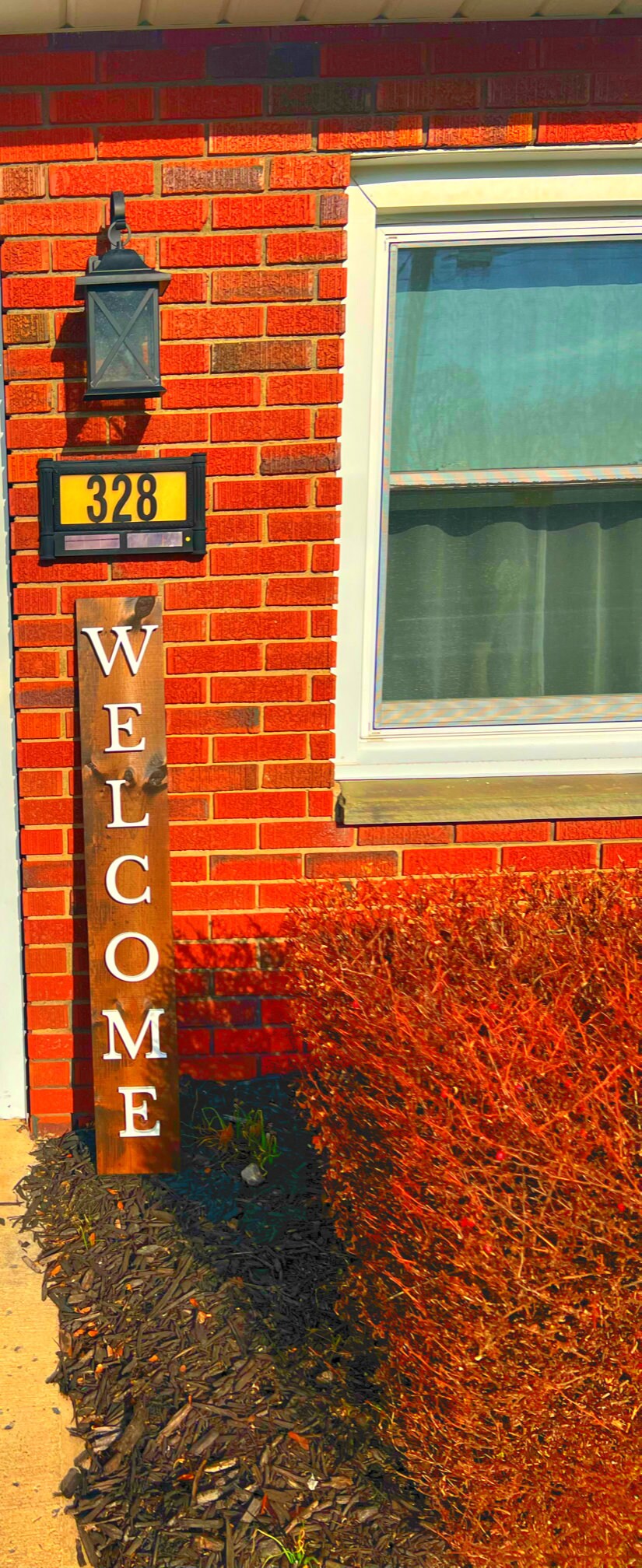 Sign Outdoor Decor, Front Door Decor for Housewarming Gift