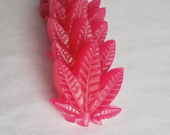 Hemp Shaped Wax Melts Magnolia Blossom w Rose petals