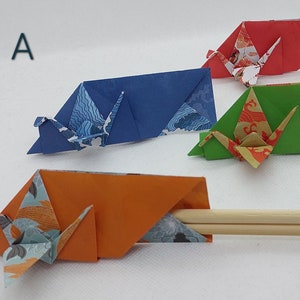 4 portabacchette giapponesi / origami/ più fantasie disponibili