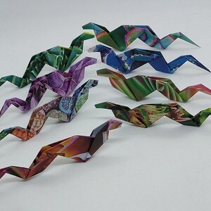 8 Serpenti / origami / decorazione / idea regalo / segnaposto