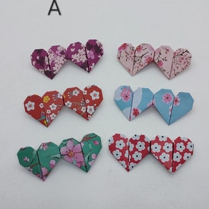 6 cuori doppi / cuori legati / decorazione / idea regalo / più scelte possibili