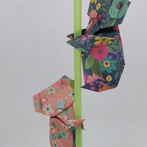 2 Koala / fantasia floreale / kiribati / origami / decorazione /idea regalo