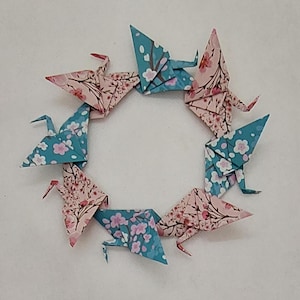 Ghirlanda di gru origami modulare / decorazione /idea regalo / più scelte