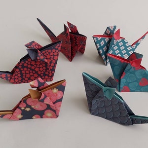 6 topolini /origami/ disegni giapponesi/ Idea regalo/ decorazione /Clairefontaine