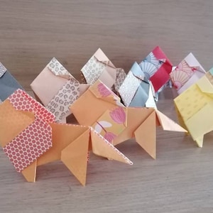 Leone e Leonessa origami /fantasie diverse/ decorazione / idea regalo