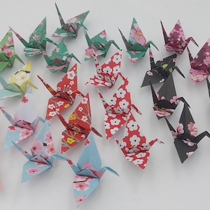 24 gru (6,5 cm) /origami / fantasie flori di ciliegio/ Decorazione/idea regalo