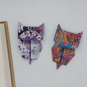 2 gatti segnalibro/ origami / idea regalo