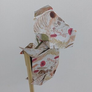1 Koala (12 cm)/ fantasia floreale / origami / decorazione /idea regalo