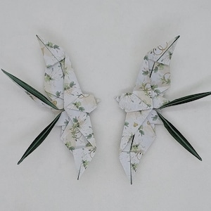 2 Rondini origami /fantasia romantica / decorazione / idea regalo