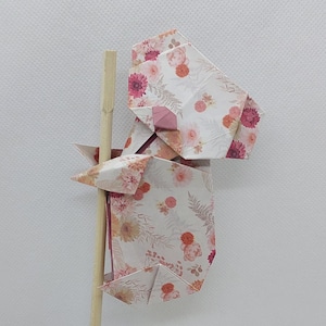 1 Koala (12 cm)/ fantasia floreale / origami / decorazione /idea regalo