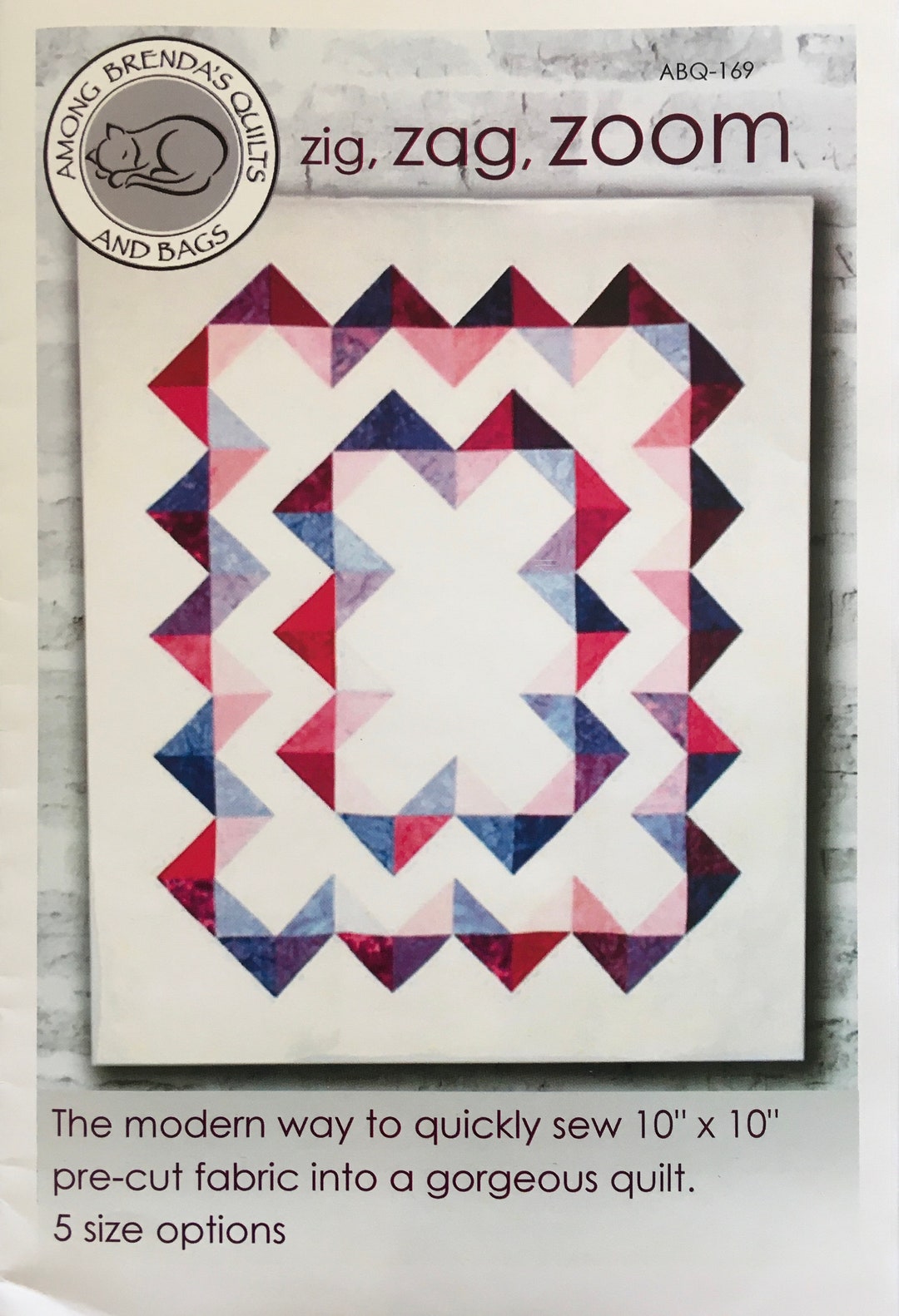 Zig, Zag, Zoom Quilt Pattern Etsy