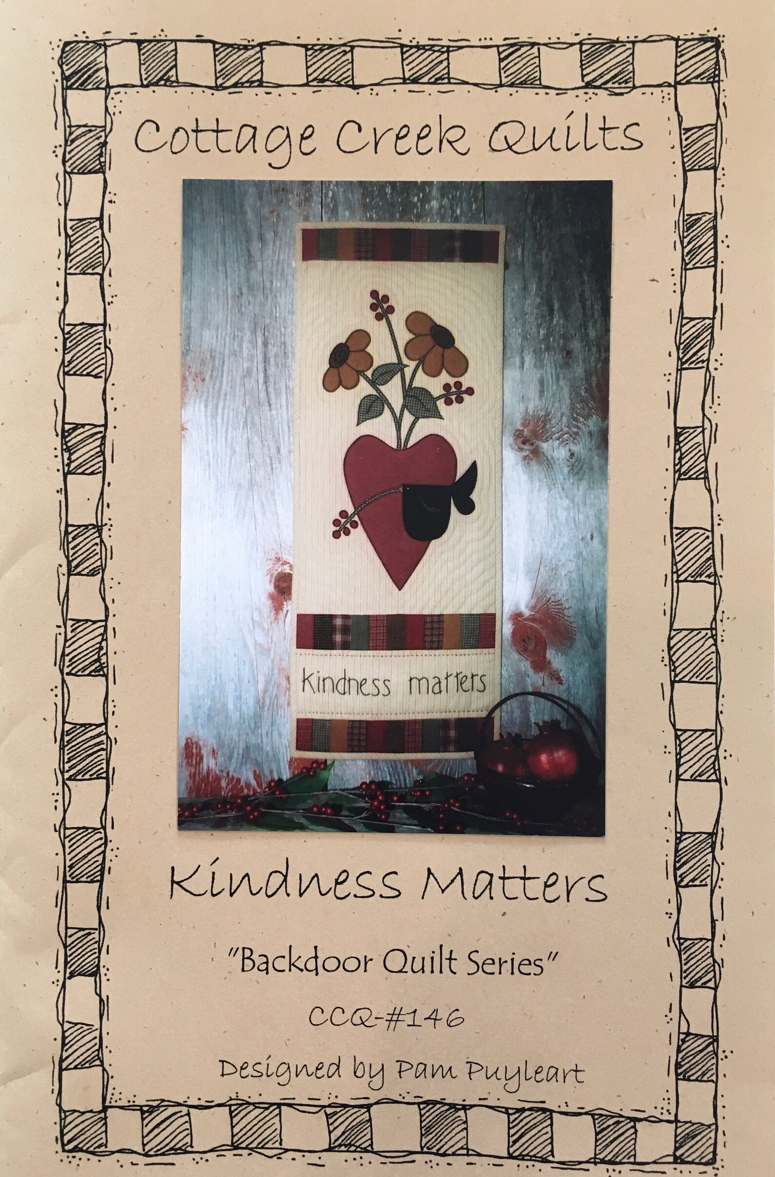 Kindness Matters Quilt Pattern by Cottage Creek Quilts Etsy