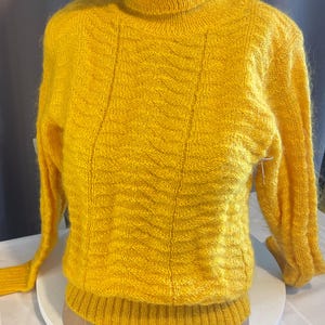 トップス humoresque sail turtleneck knit yellow トップス humoresque sail turtleneck knit yellow humoresque