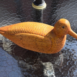 Wood Duck- Hand Carved- Primitive- Country Decor