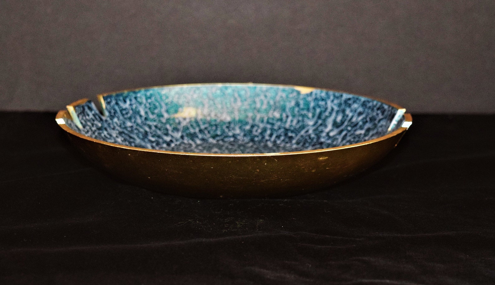 Smokador's Aluminum Painted Ashtray Aqua/Teal Etsy