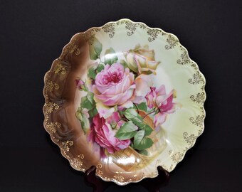 Porcelain Plate 3dRose Two Strawberries cp_101260_1 8-inch 