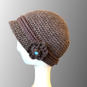 Patrón de sombrero cloche Charleston