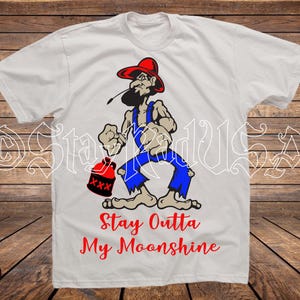 Stay outta my Moonshine, SVG Digital Cut or Print files.
