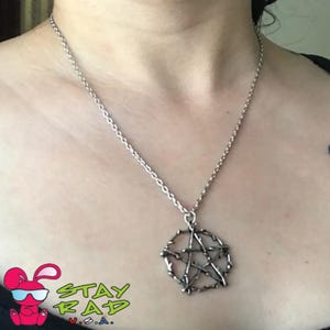 Pentagram Pendant Necklace.