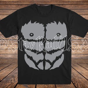 Gorilla Chest Abs. SVG Digital Cut or Print files.