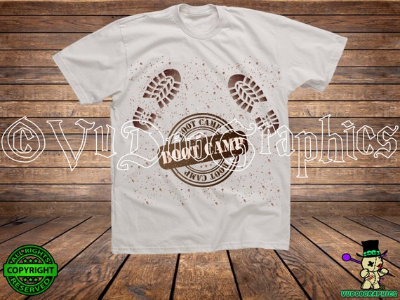 Boot camp deals t shirt designs