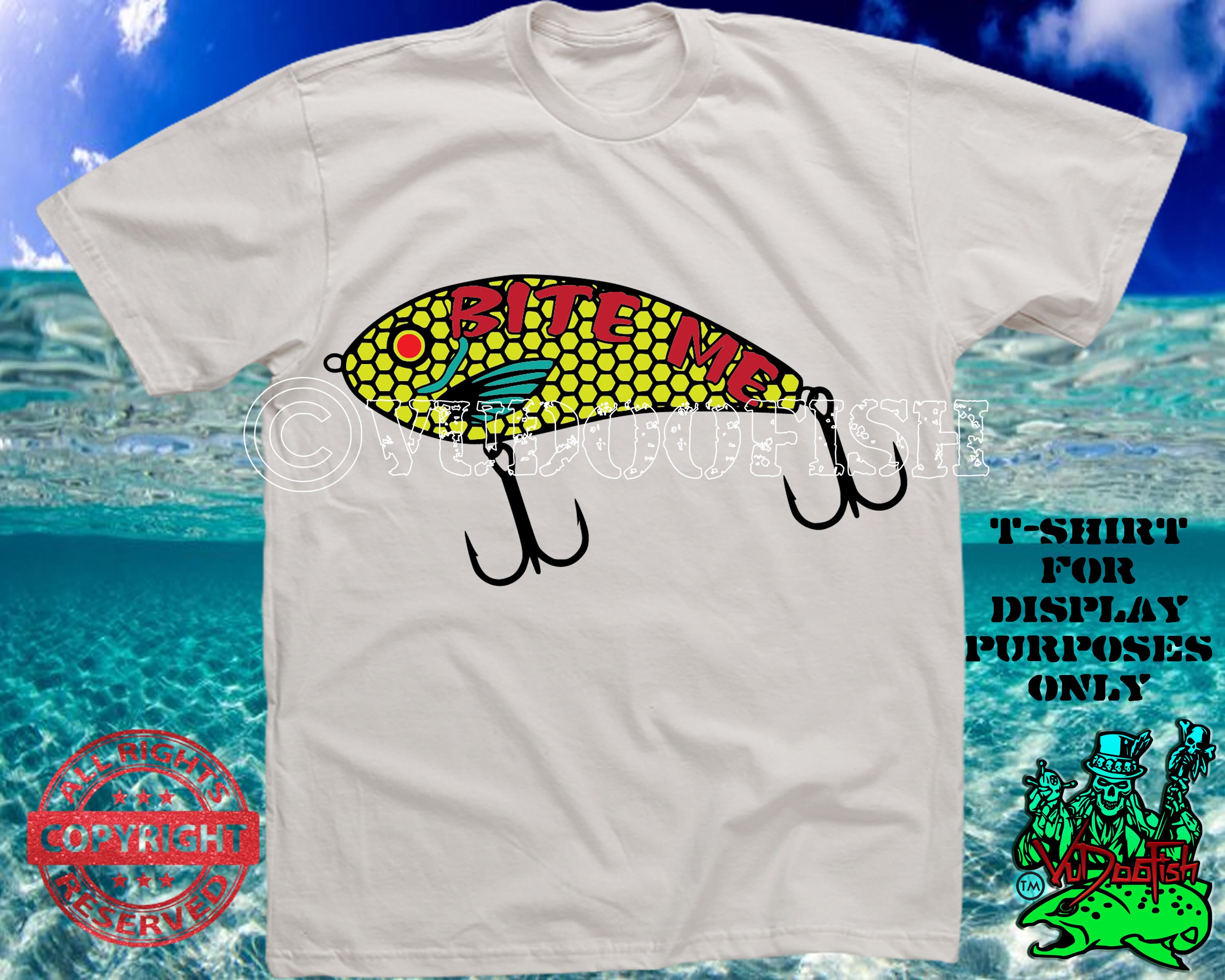 Download Bite me Fishing Lure SVG. Digital Cut or Print files. | Etsy