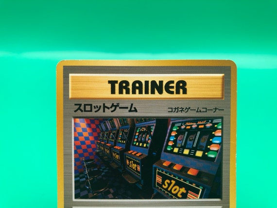 Arcade Game Trainer Pokemon Card Japanese Rare Nintendo F S Etsy