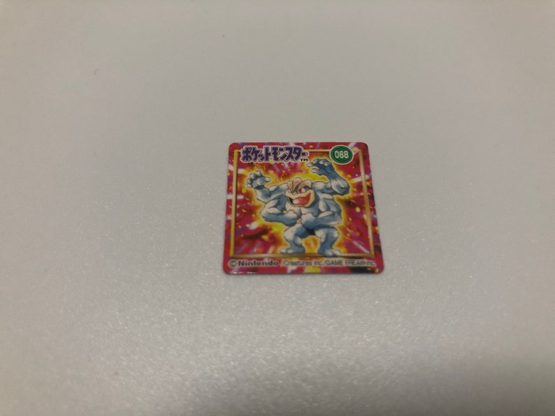 Machamp Pokemon Bros Card Japanese Nintendo Ranking Top12 S Rare F